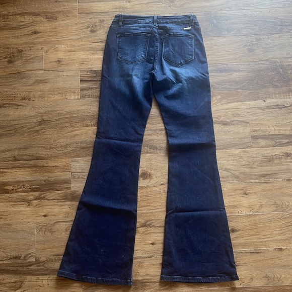 KanCan Dark Wash Flare Jeans - Picture 6 of 8